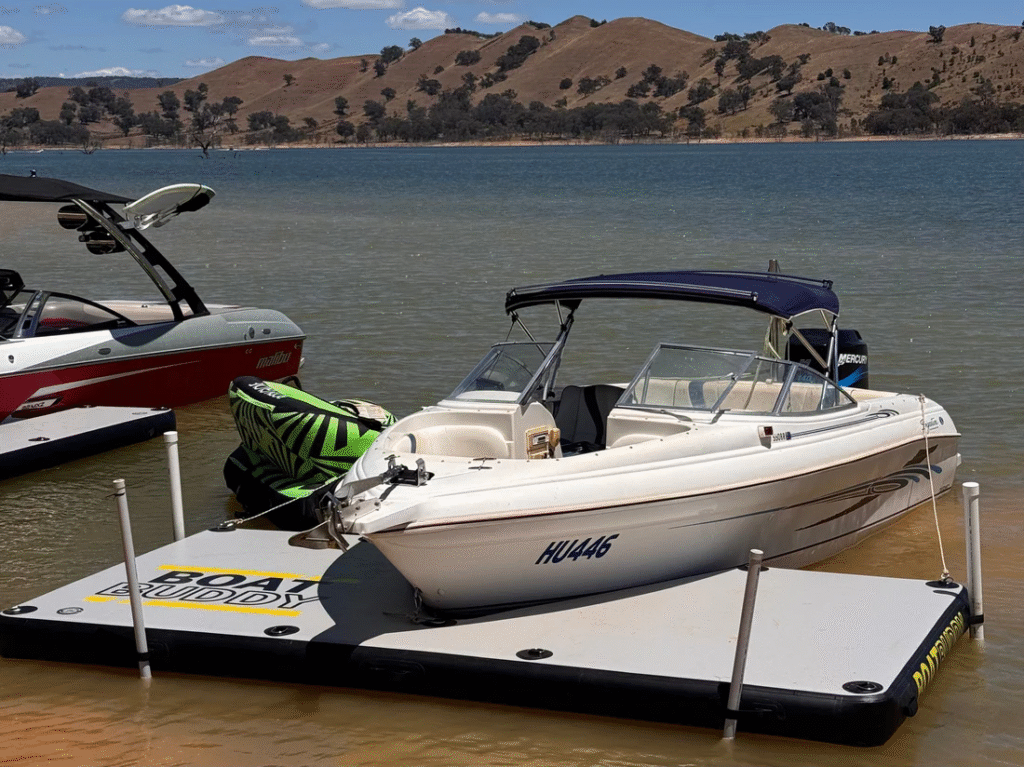 boat buddy inflatable boat dock in Australia